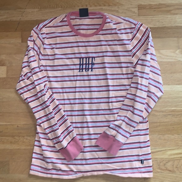 HUF Other - Huf Striped Long Sleeve Tee